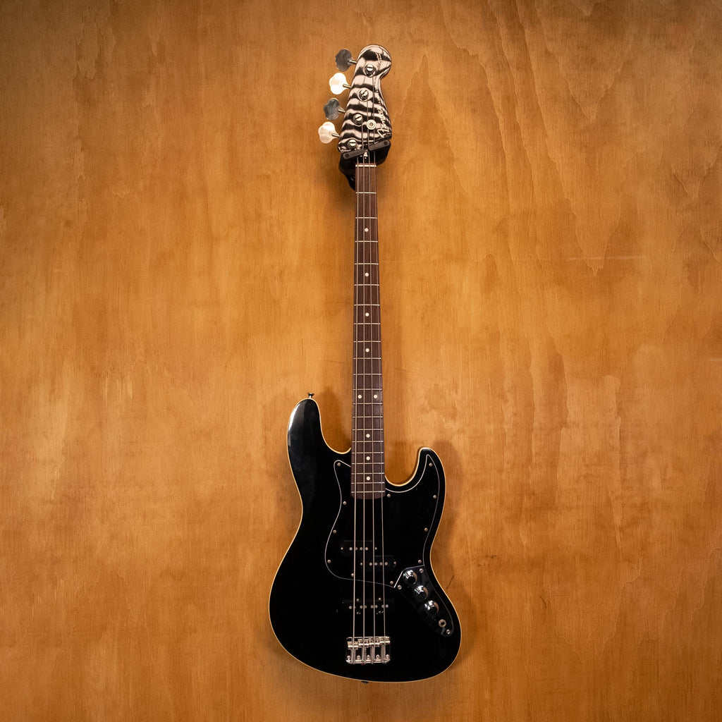Fender AJB-58 Aerodyne Jazz Bass Guitar in Black MIJ '02 (Q097326) - Preloved