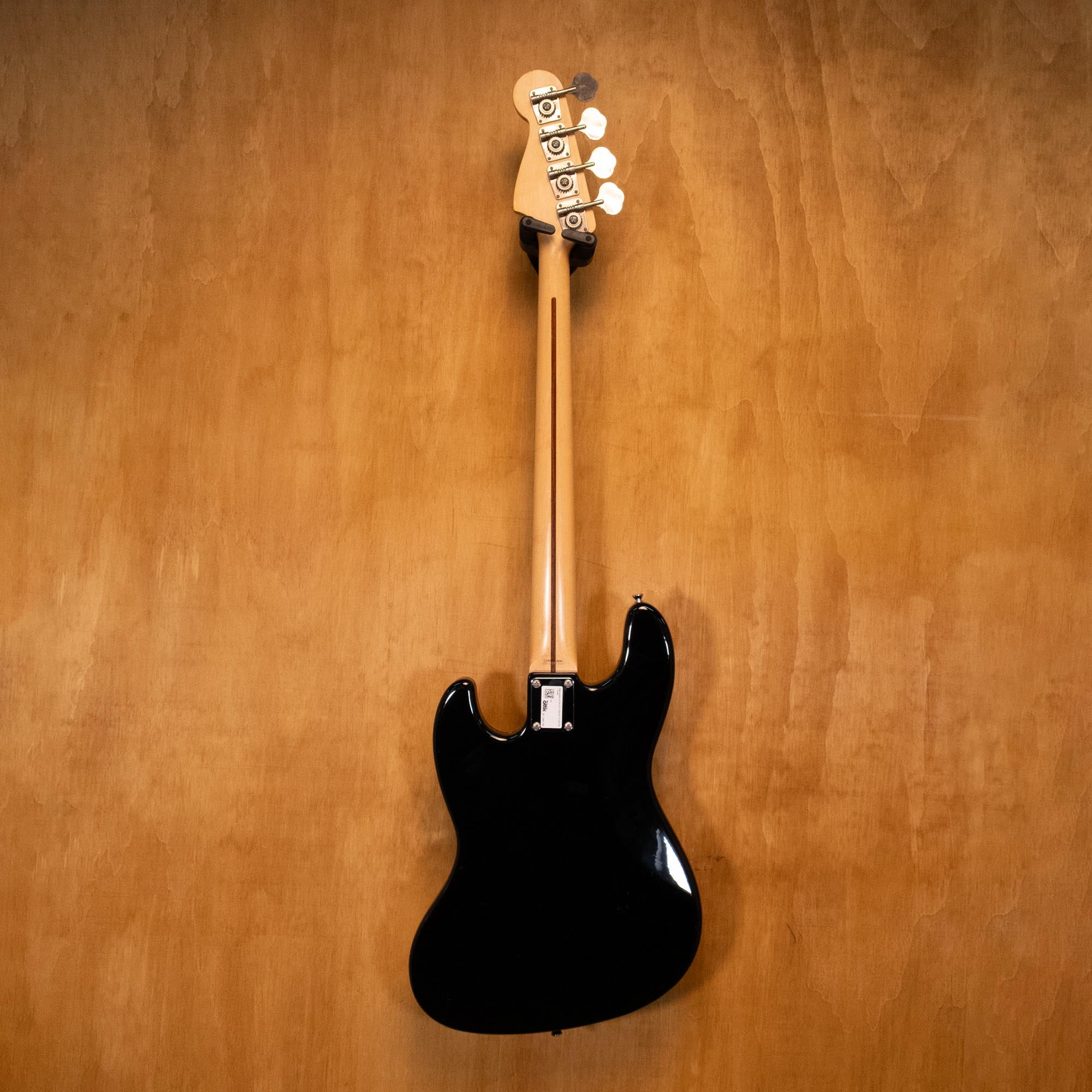 Fender AJB-58 Aerodyne Jazz Bass Guitar in Black MIJ '02 (Q097326) - Preloved
