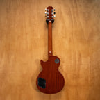 Epiphone Les Paul Classic electric guitar in honey burst finish, showing the body, neck, and pickups on a plain background.