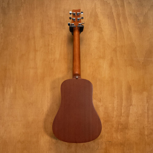 Preloved Ashton Joeycoustic AA08 acoustic guitar showing its wooden body, neck, and strings on a neutral background.