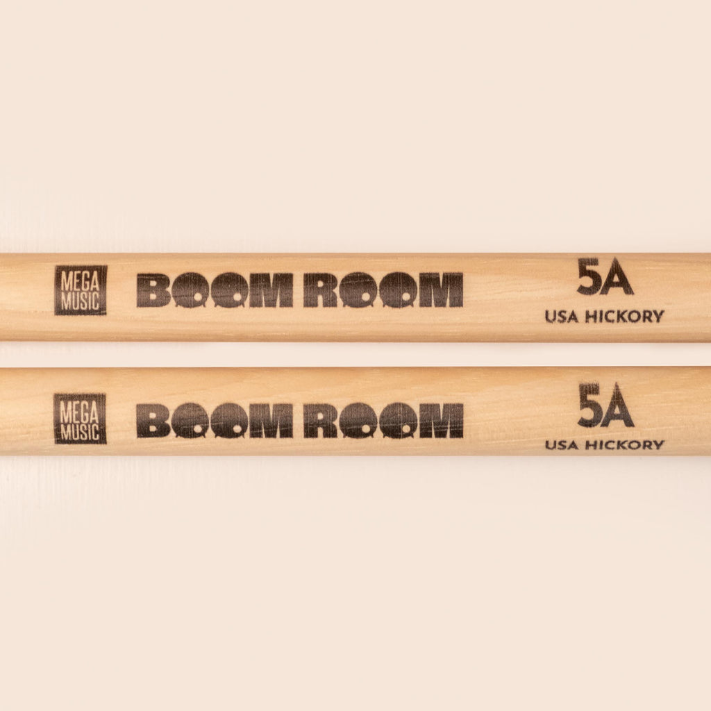Vic Firth Mega Music Boom Room Model Nova 5a Wood Tip Drumsticks