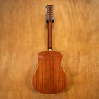 Yamaha FG720S-12 12-string acoustic guitar with natural wood finish, showcasing the body, neck, and headstock.