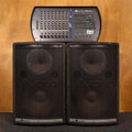 Alto PA Package Powered Mixer with 2x Alto Speakers (9050026095) - Preloved