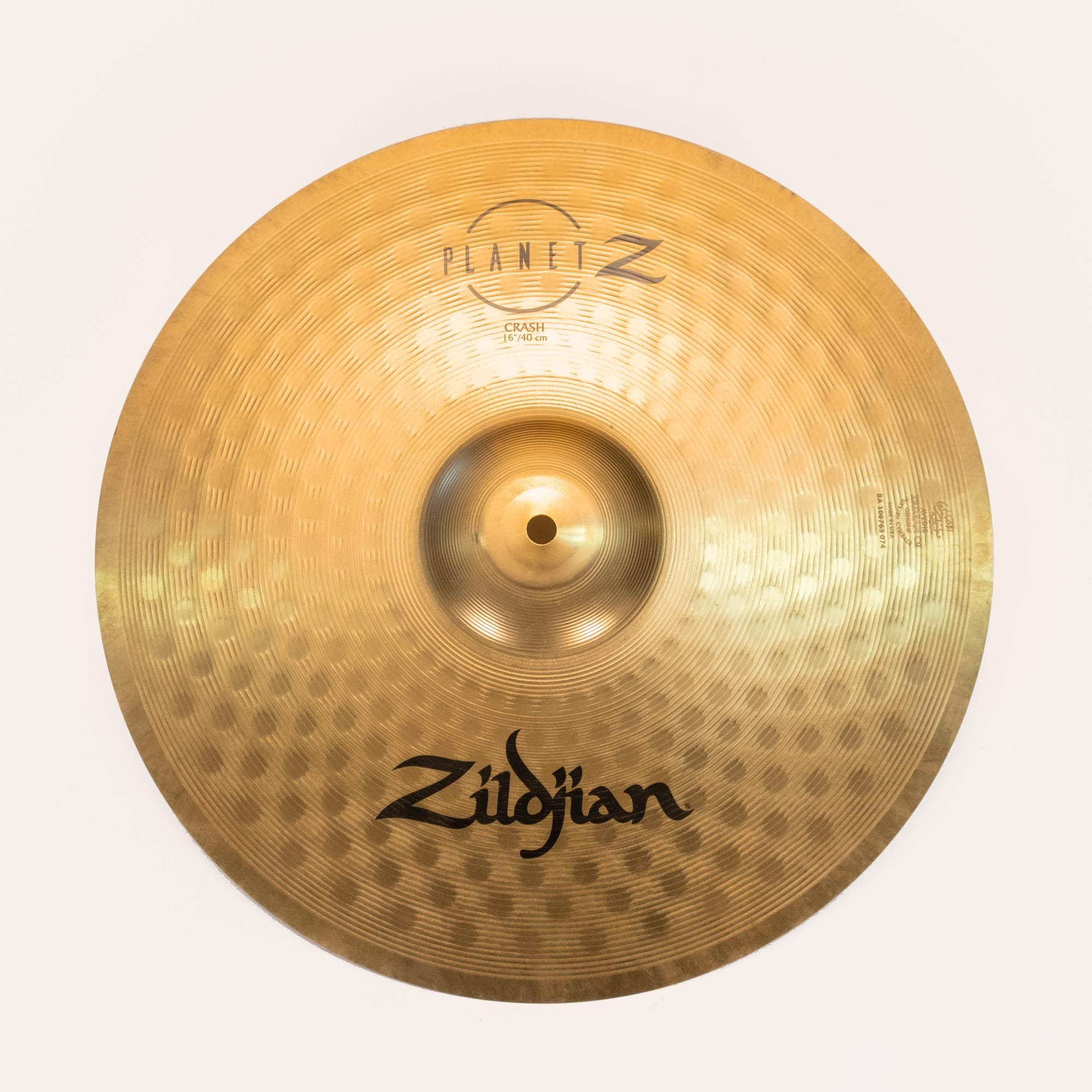 Zildjian Planet Z 16 inch Crash Cymbal (BA106763074) - Preloved