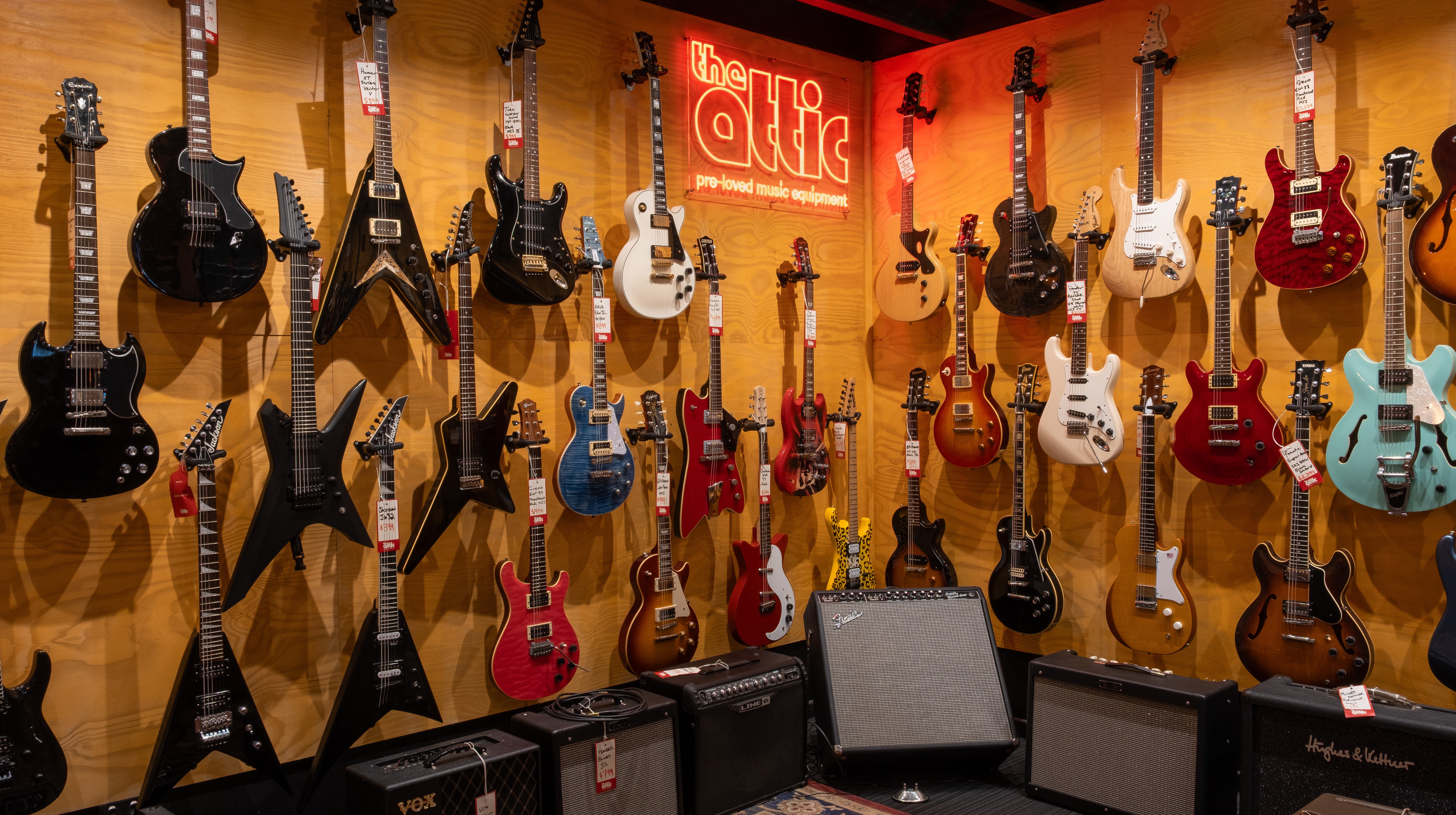 The Attic - Second Hand Musical Instruments at Mega Music