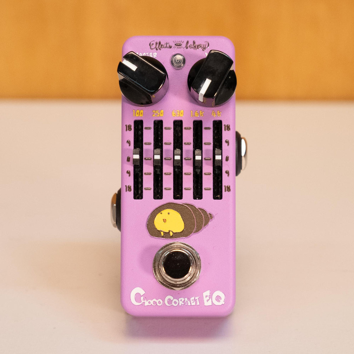 Effects Bakery EB-CCEQn Choco Cornet EQ guitar effects pedal, pre-owned, with control knobs and input/output jacks visible.