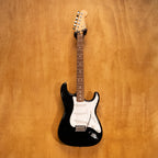 Fender Japan Standard Stratocaster Electric Guitar in Black (T082188) - Preloved
