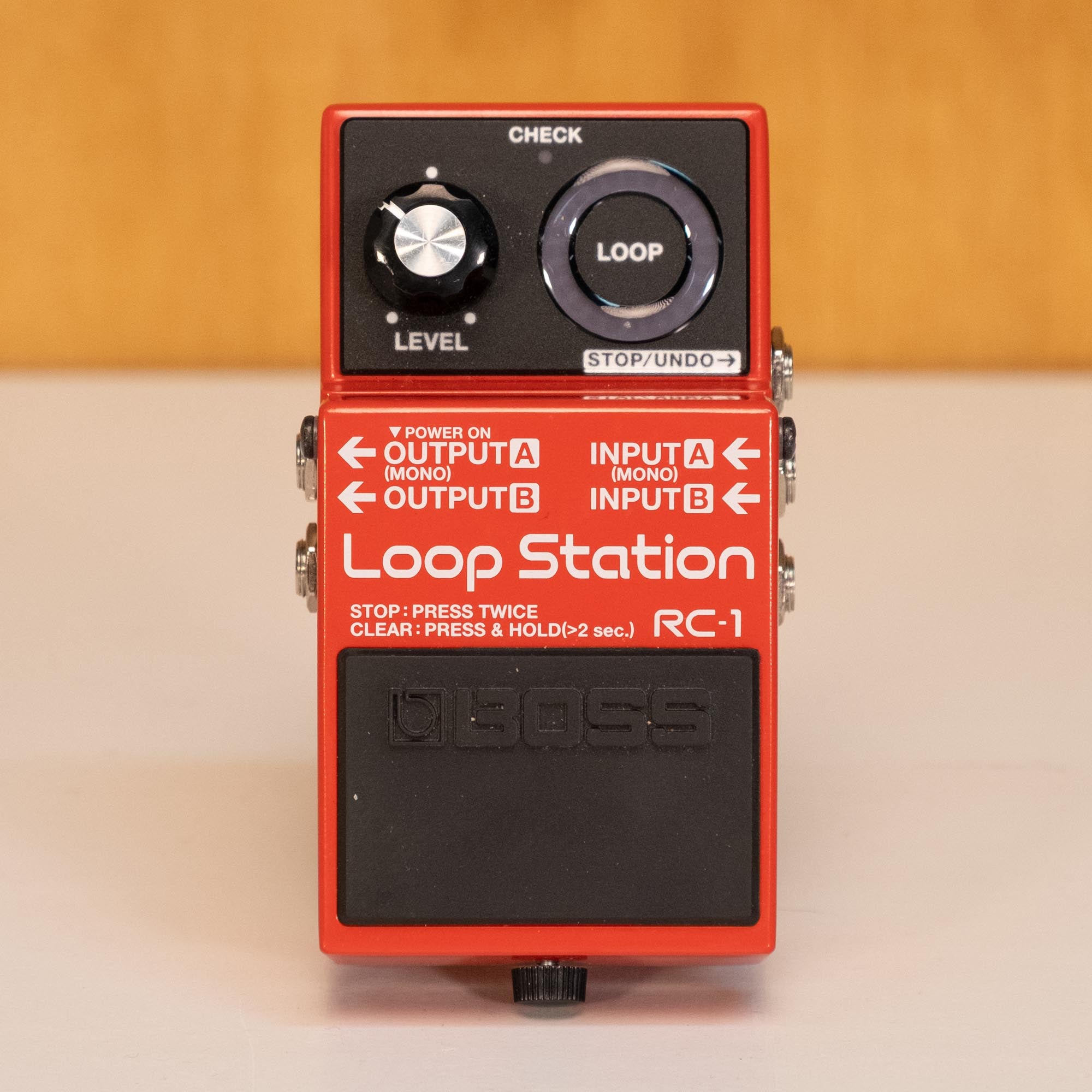 BOSS RC-1 Loop Station Guitar Effects Pedal (U6R7103) - Preloved