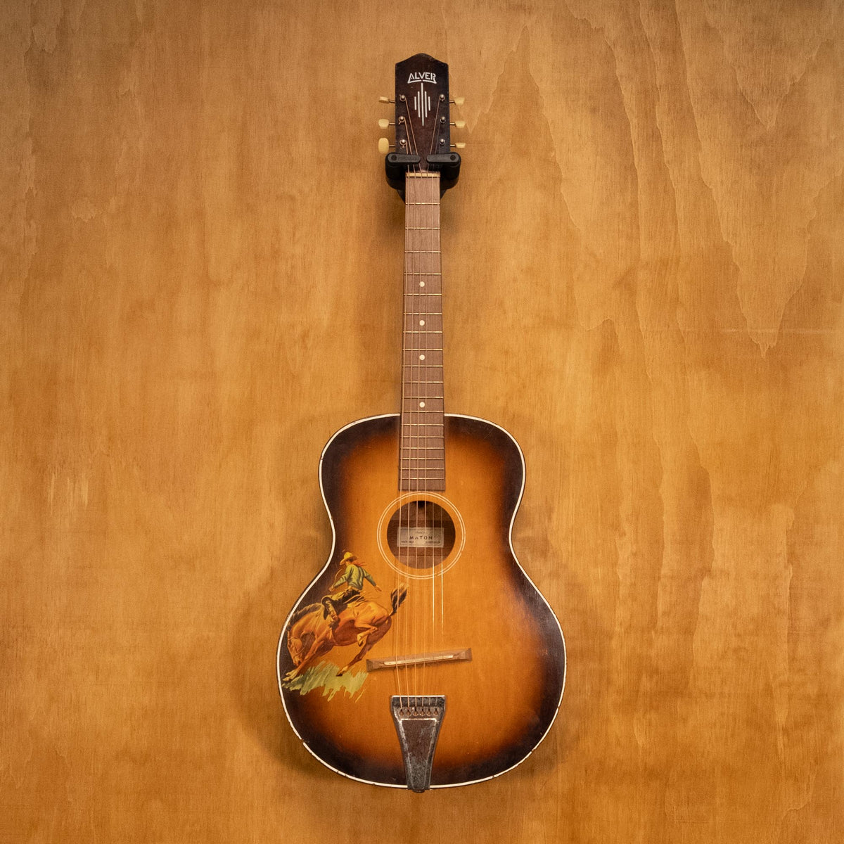 Maton Alver Cowboy Pre-1962 Parlor-Sized Acoustic Guitar - Preloved