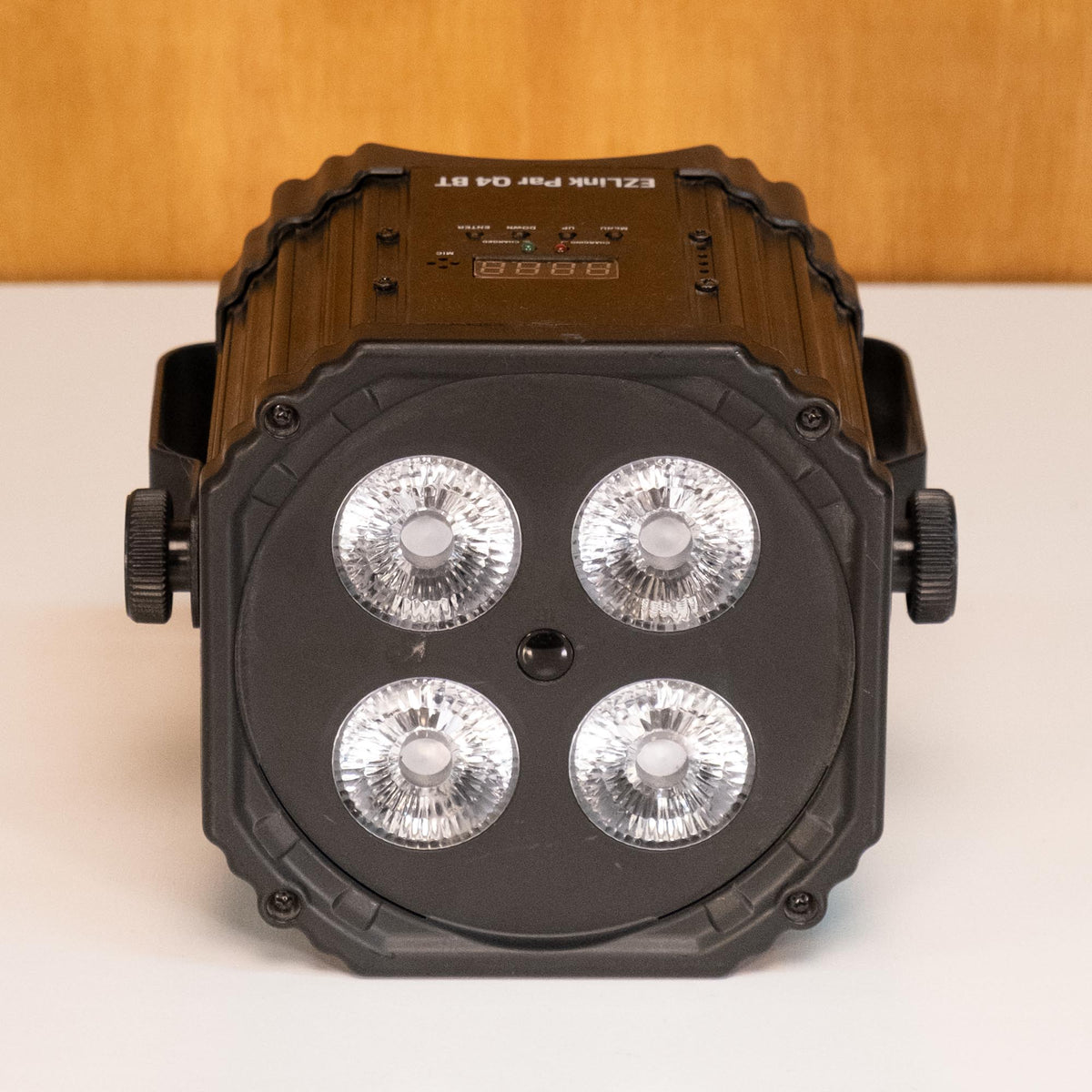 Preloved Chauvet DJ EZLink Par Q4BT stage lighting fixture with LED lights and wireless control.
