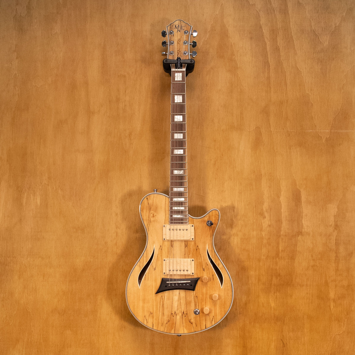 Michael Kelly Hybrid Guitar in Spalted Maple (C21220399) - Preloved