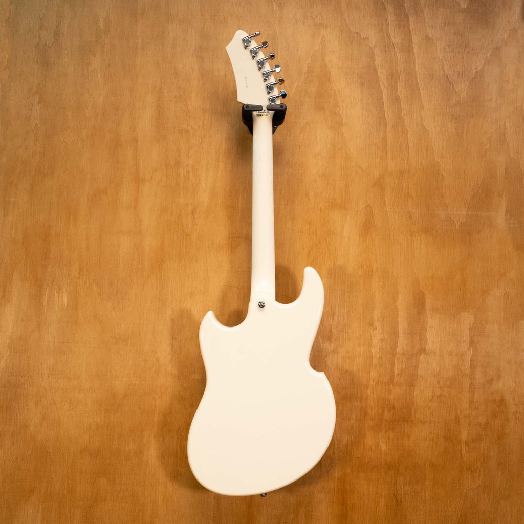 Eastwood FYRBYRD Sharkbite Guitar - Vintage White (2301158) - Preloved