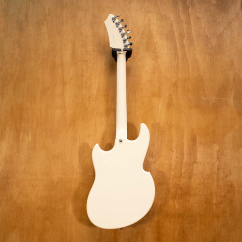 Eastwood FYRBYRD Sharkbite Guitar - Vintage White (2301158) - Preloved