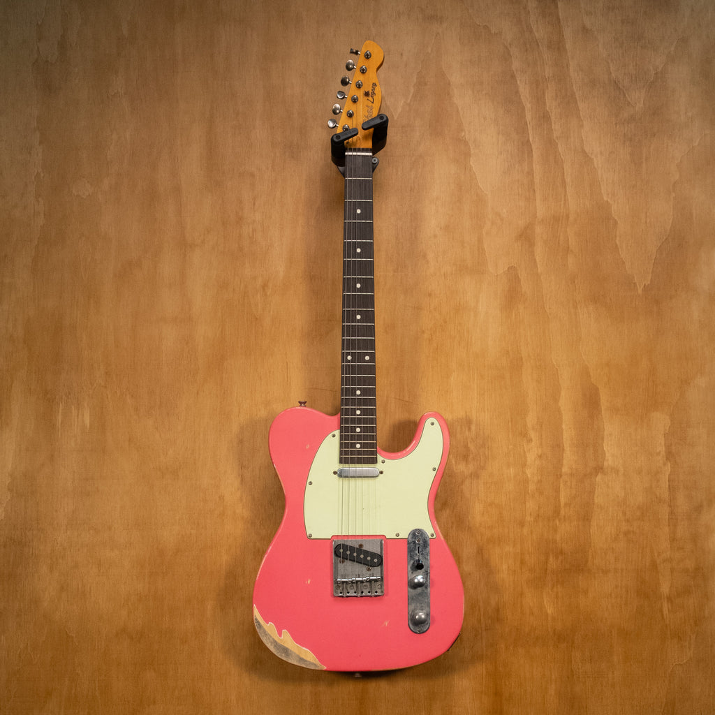 Tokai Legacy Relic T-style Electric Guitar in Pink (TL-TE14) - Preloved
