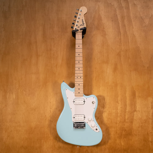 Squier Mini Jazzmaster HH Electric Guitar in Daphne Blue (ICSA23022923) - Preloved