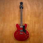 Epiphone Dot 335 Electric Guitar in Cherry with Hardcase - Preloved (12102300839)