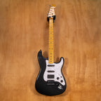 Mega Music 'Hot Rod' PartsCaster Electric Guitar with Kirk Hammet EMG Pickups - Black