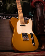 Fender Custom Shop Danny Gatton Signature Telecaster Electric Guitar with Maple Fretboard in Frost Gold