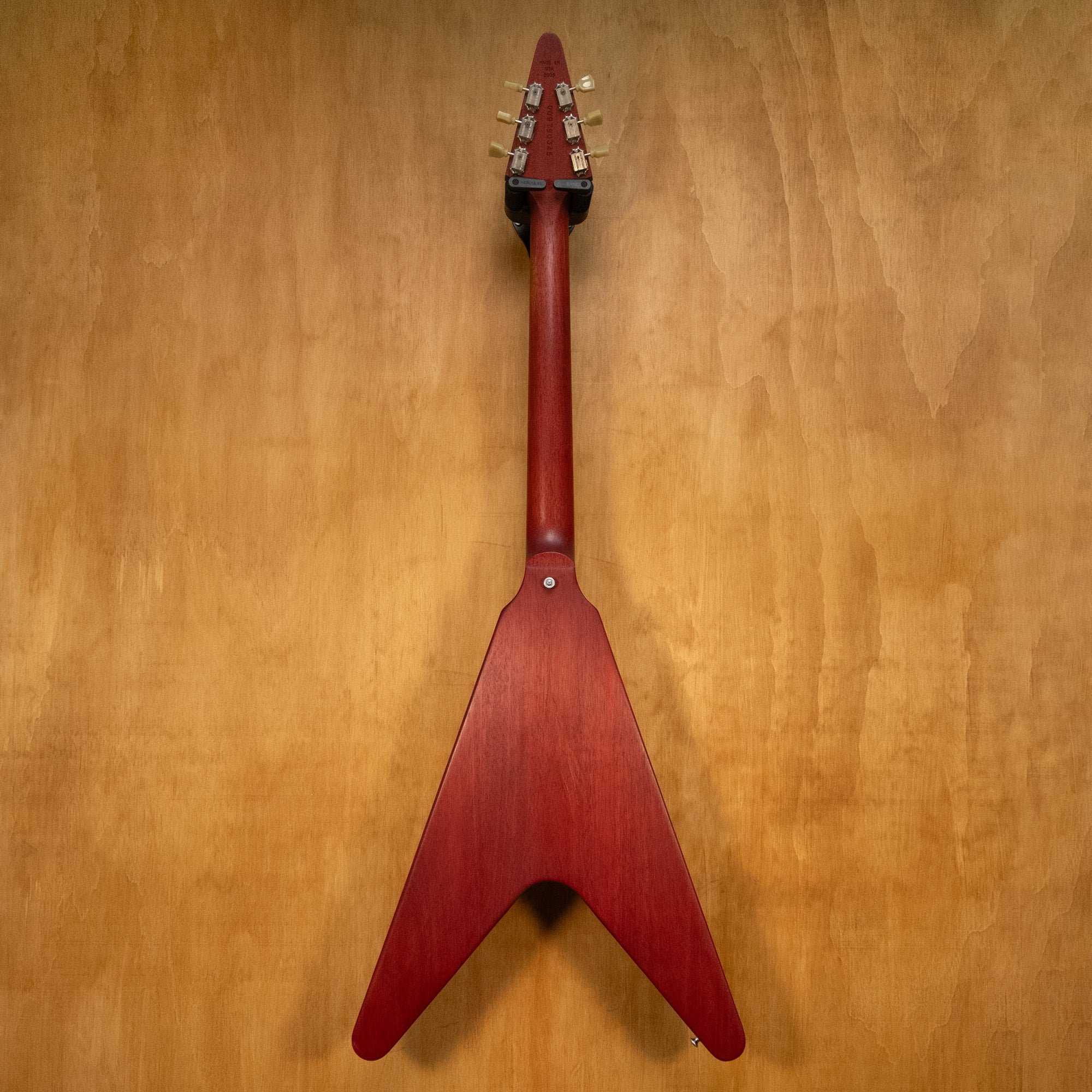 Gibson Flying V Electric Guitar in Worn Cherry - Preloved (009790345)