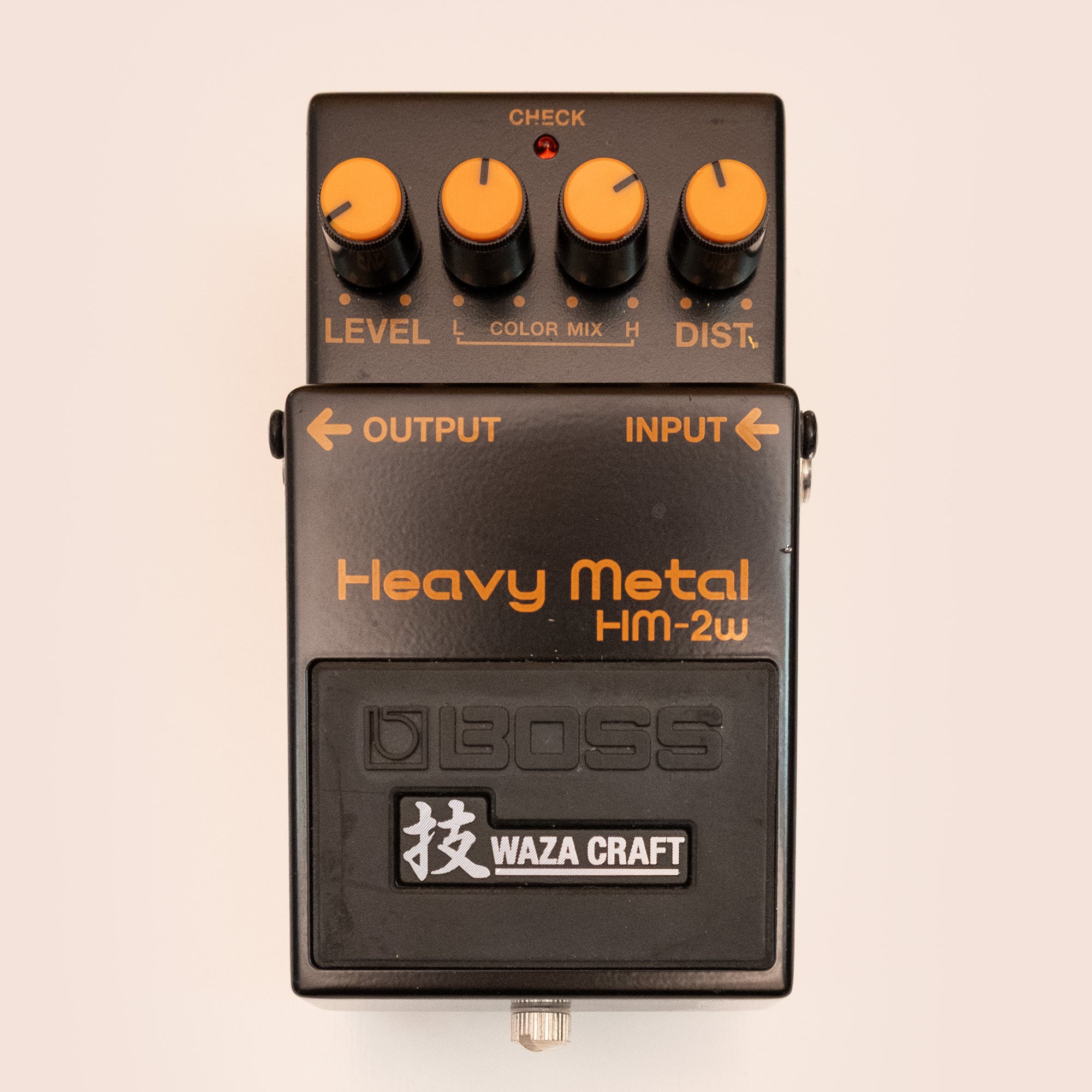 BOSS HM-2W Heavy Metal WAZA CRAFT Compact Guitar Effects Pedal - Preloved (16326)