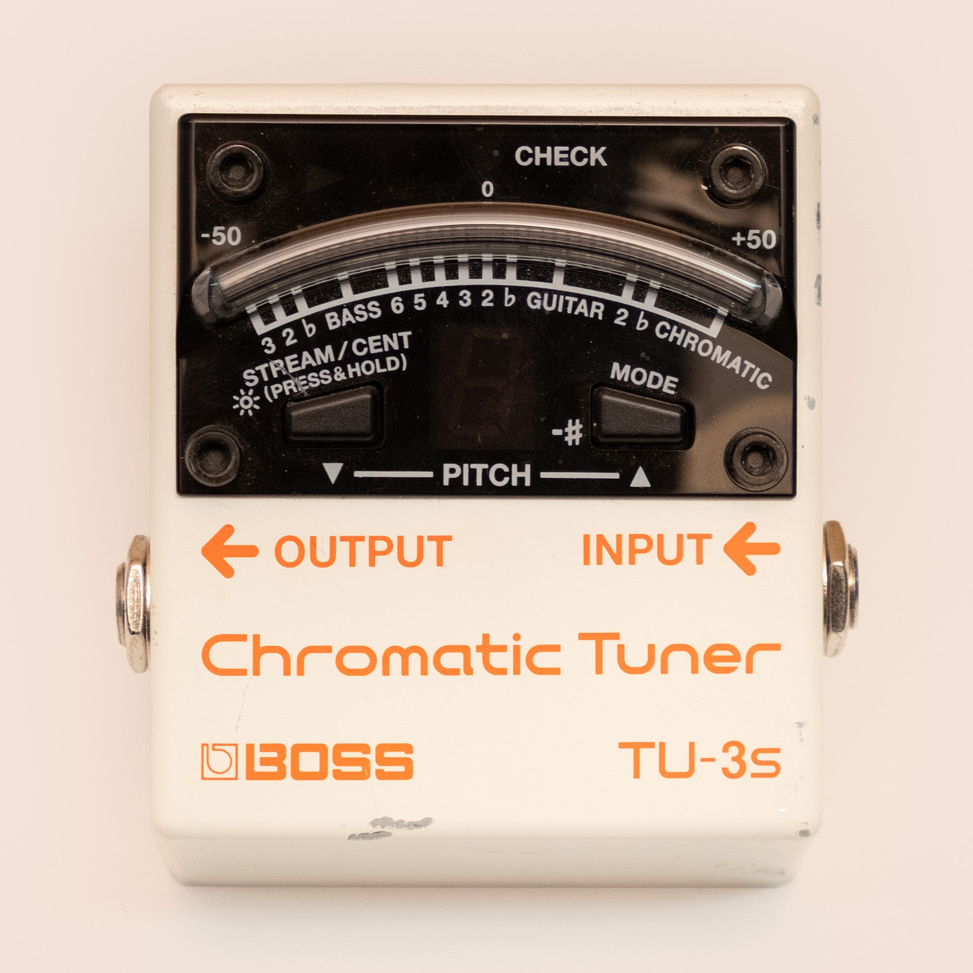 BOSS TU-3S Chromatic Pedalboard Tuner Compact Guitar Pedal - Preloved (Z6G2601)