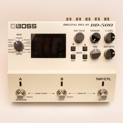 BOSS DD-500 Digital Delay Guitar Effects Pedal - Preloved (Z2G9557)