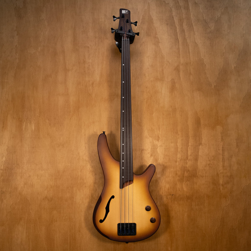 Ibanez SRH500F Fretless Bass Guitar in Natural Browned Burst Flat - Preloved (I250510886)