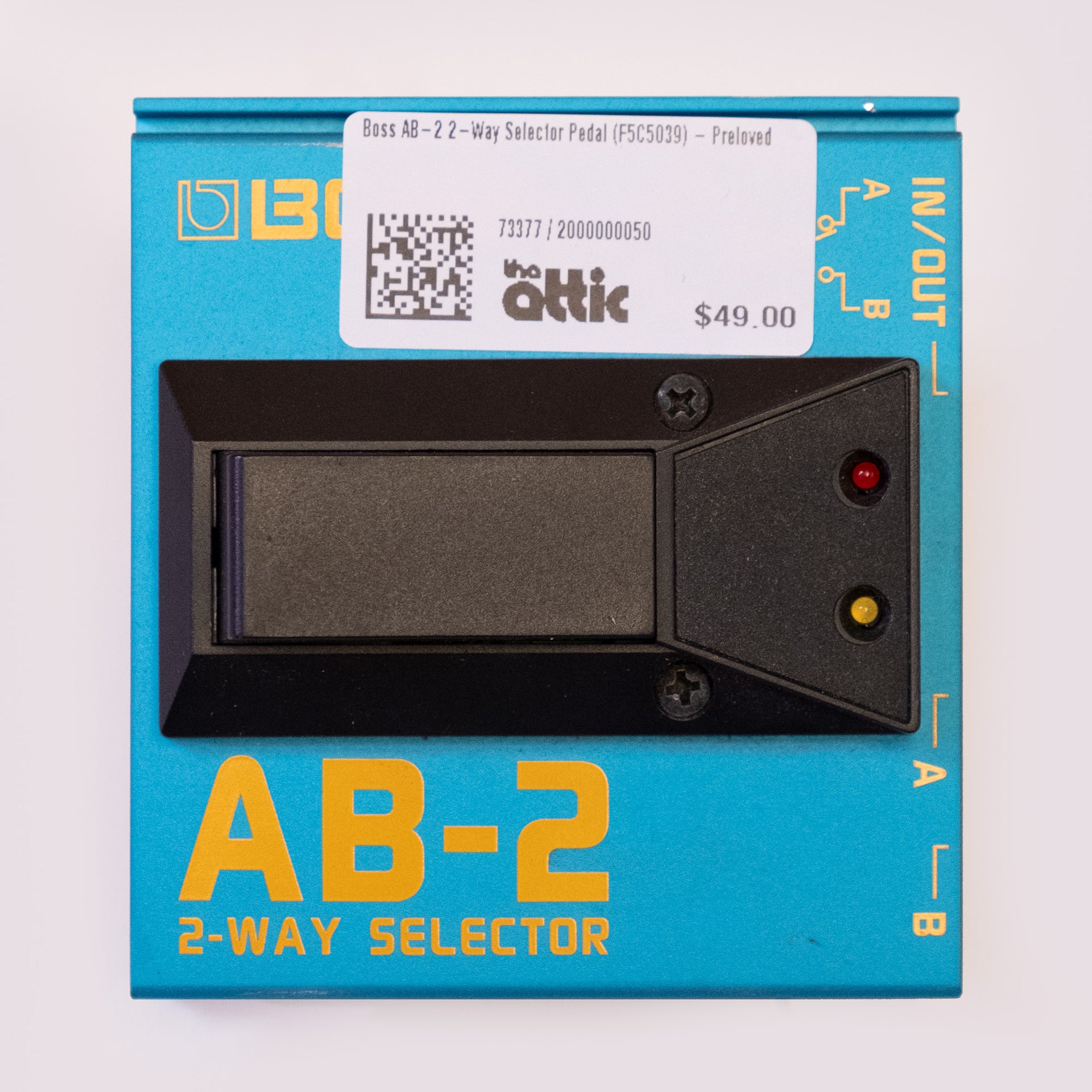 BOSS AB-2 2-Way Selector Guitar Pedal