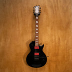 Preloved ESP LTD Gary Holt GH-200 signature electric guitar with black finish and sleek body, shown from front angle.