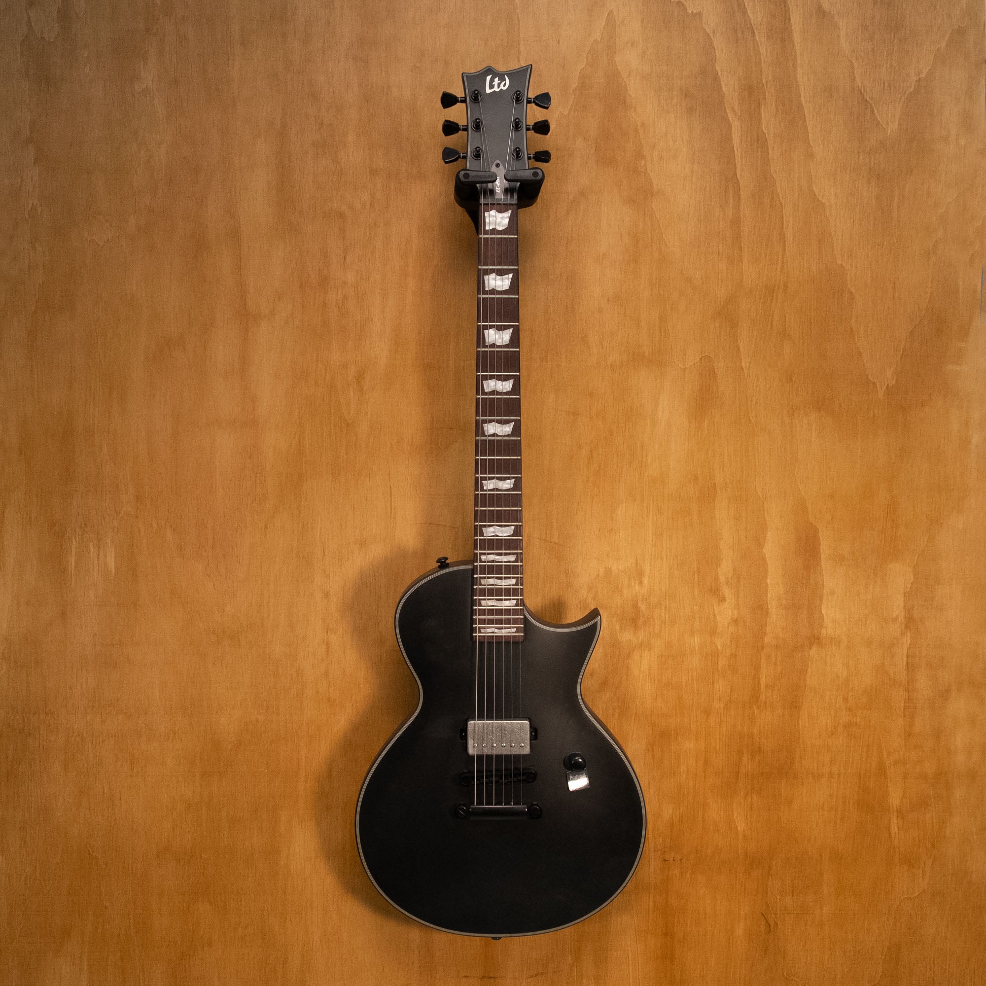 LTD EC-201BLKS Electric Guitar in Black Stain (IS22021889) - Preloved