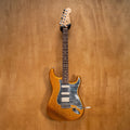 Fender HSS Stratocaster Partscaster Electric Guitar in Gold Sparkle MIM (MX12093020) - Preloved