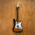 Fender '72 Stratocaster ST72-Y016 "Custom Order" Modified Electric Guitar in 2 Tone Sunburst with EMG Set Made in Japan '86 (E600016) - Preloved