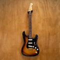 Fender '62 Stratocaster ST62G Electric Guitar in 3 Tone Sunburst with Gold Hardware Made in Japan '12 (JD12001190) - Preloved
