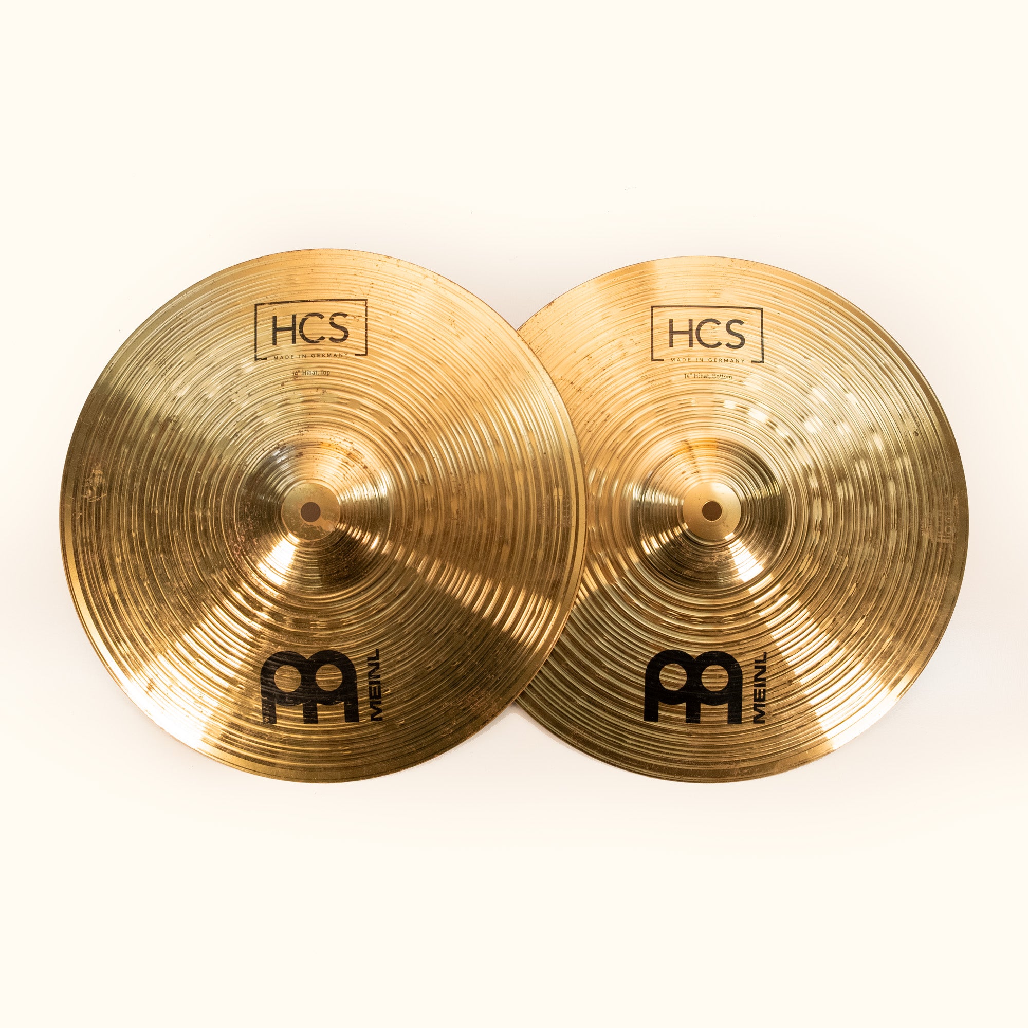 Meinl AA HCS 14 inch Hi-hat Cymbals - Preloved