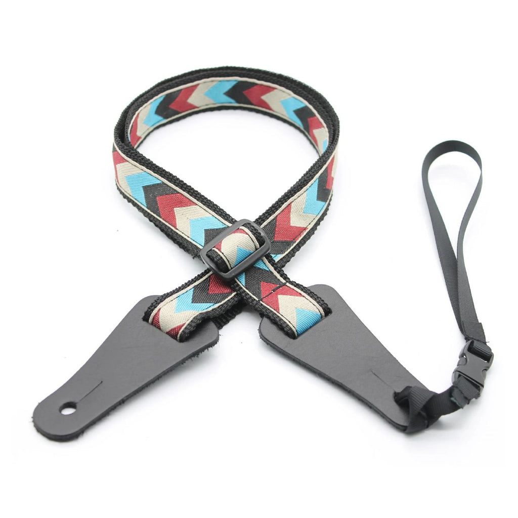 DSL Straps Bluegrass Series Poly Ukulele Strap 1in - AR TRI