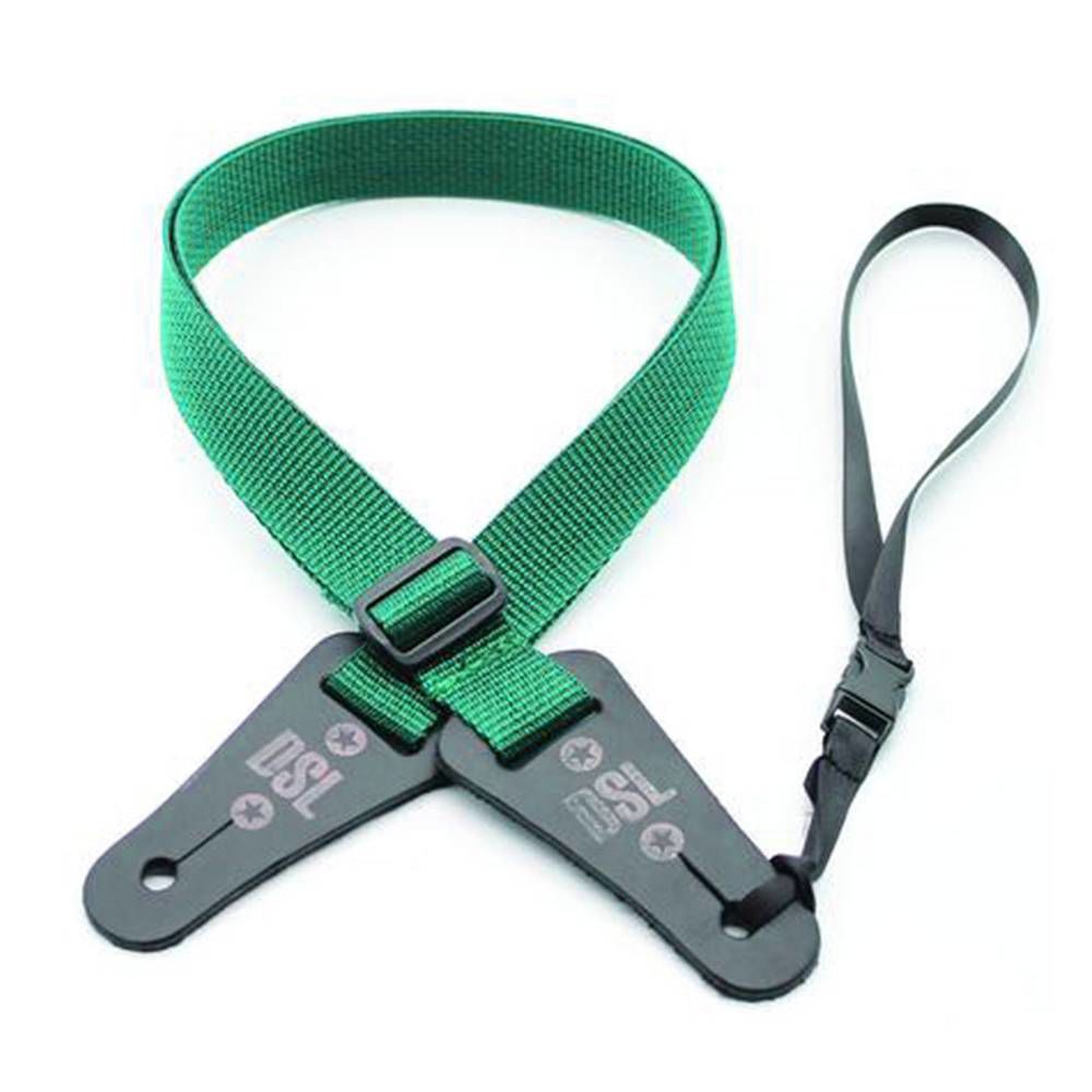 DSL Straps Bluegrass Series Poly Ukulele Strap 1in - Emerald