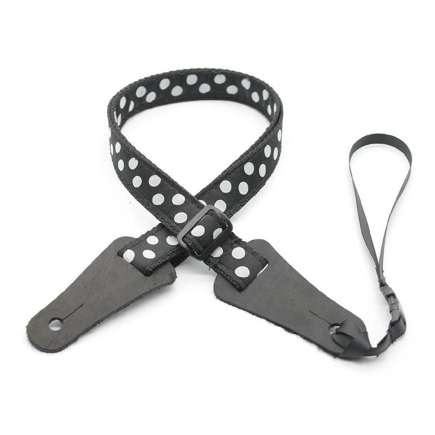 DSL Straps Bluegrass Series Poly Ukulele Strap 1in - Polka Dot