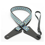 DSL Straps Bluegrass Series Poly Ukulele Strap 1in - Tile Blue
