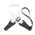 DSL Straps Bluegrass Series Poly Ukulele Strap 1in - White