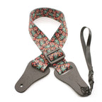 DSL Straps Bluegrass Series Poly Ukulele Strap 1.5in - HIB Red