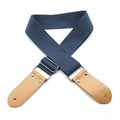 DSL Straps Weaving Cotton Guitar Strap 2" - Navy