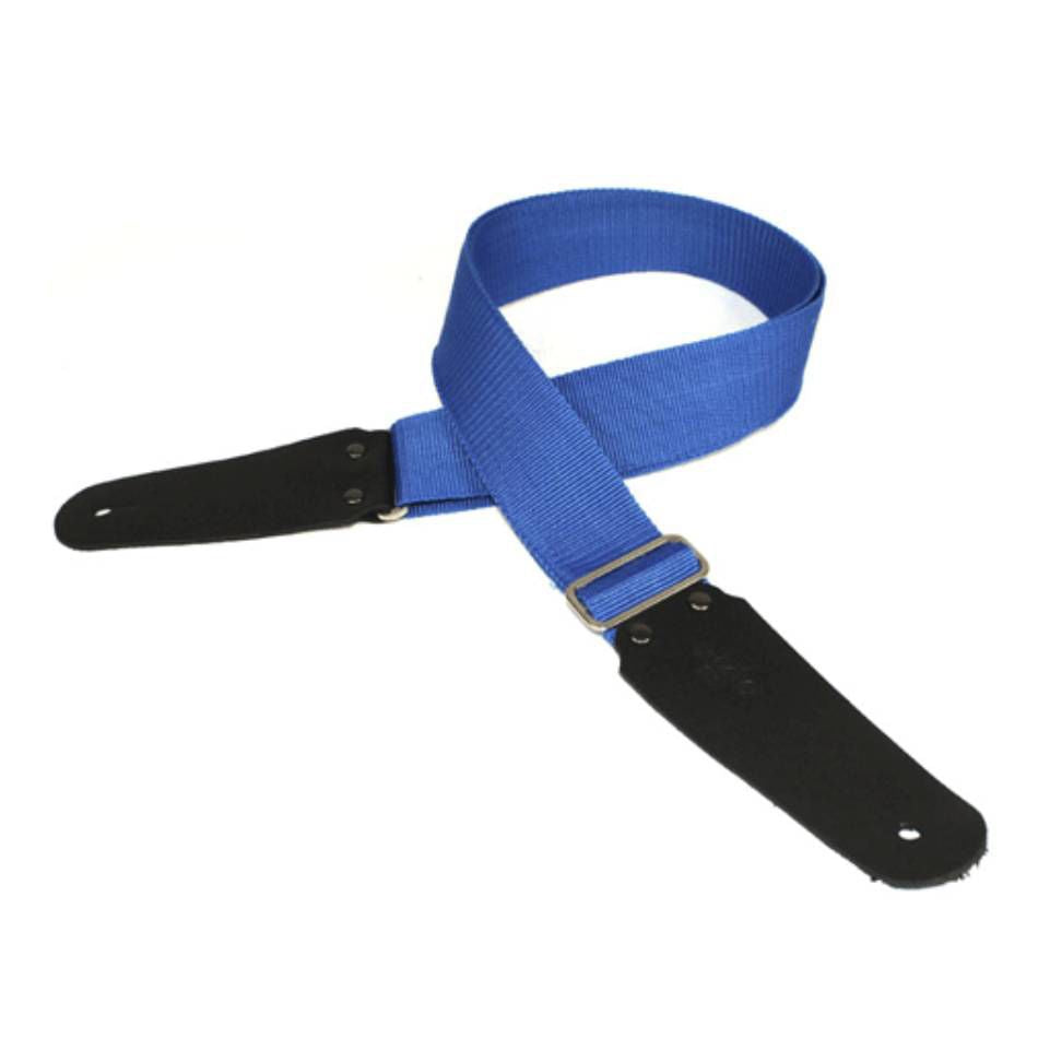 DSL Straps Classic Series Polypropylene Guitar Strap 2in - Blue