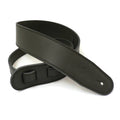 DSL Premium Triple Padded Garment Leather Guitar Strap 2.5" - Black