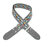 DSL Straps Weaving Jacquard Weaving Guitar Strap 2"  - Crossroads