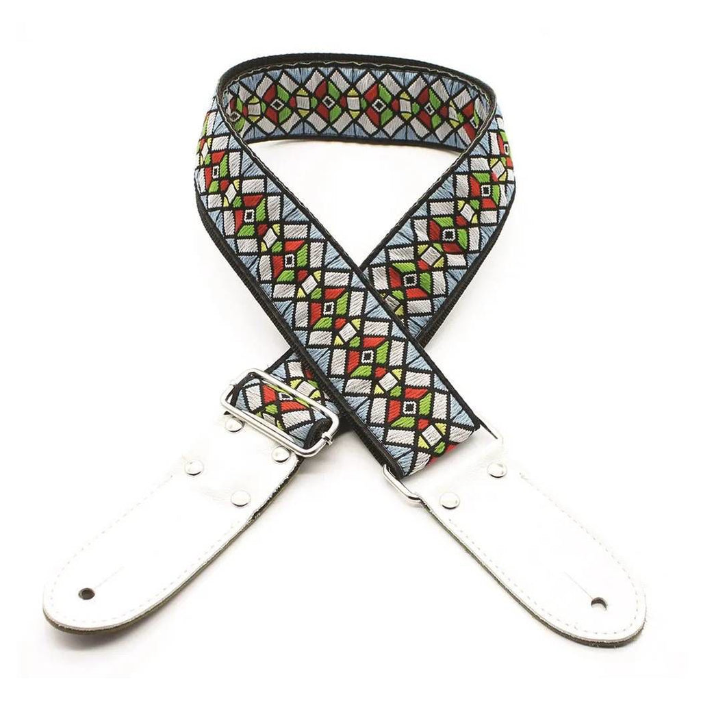 DSL Straps Weaving Jacquard Weaving Guitar Strap 2"  - Haze