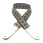 DSL Straps Weaving Jacquard Weaving Guitar Strap 2"  - Haze