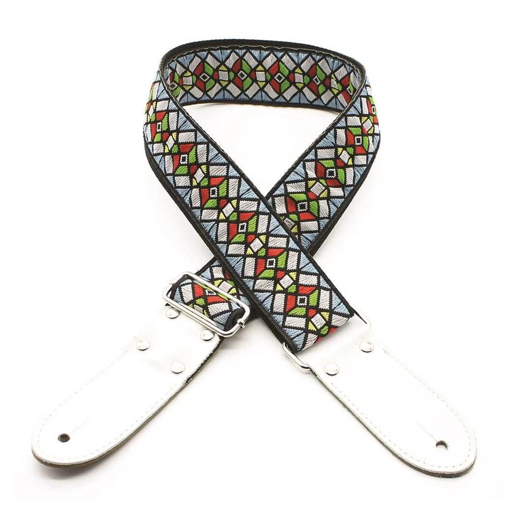 DSL Straps Weaving Series Jacquard Weaving Guitar Strap 2in  - Haze