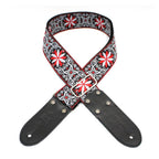 DSL Straps Weaving Series Jacquard Weaving Guitar Strap 2in  - Redangel