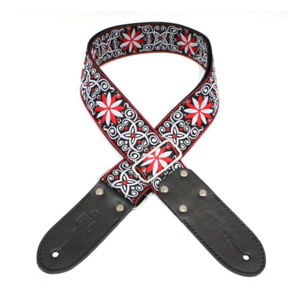 DSL Straps Weaving Series Jacquard Weaving Guitar Strap 2in  - Redangel