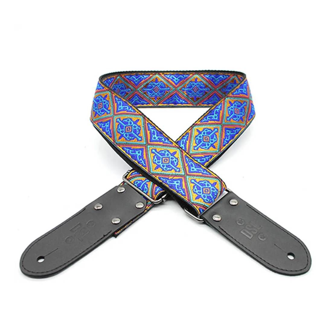 DSL Straps Weaving Series Jacquard Weaving Guitar Strap 2in  - Saba OB